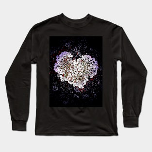 Glowing Heart Long Sleeve T-Shirt